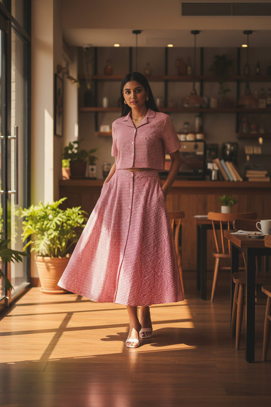 Orchard Gingham Co-ord set