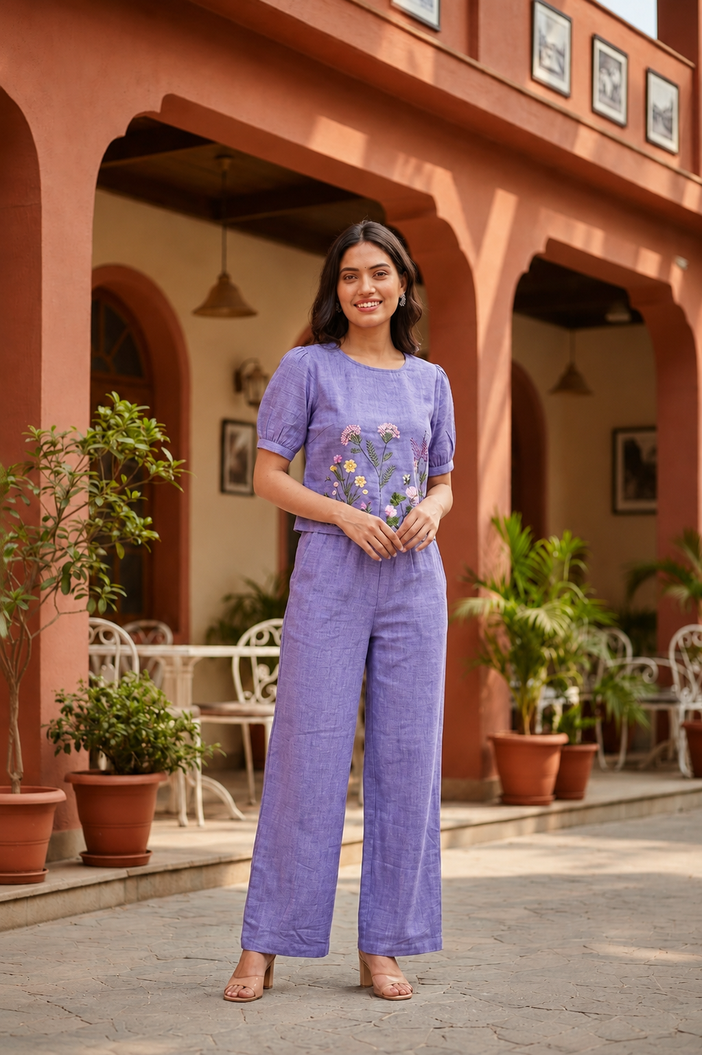 Lilac Bloom Co-ord Set