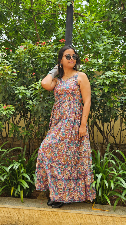 Kalamkari Sun Dress