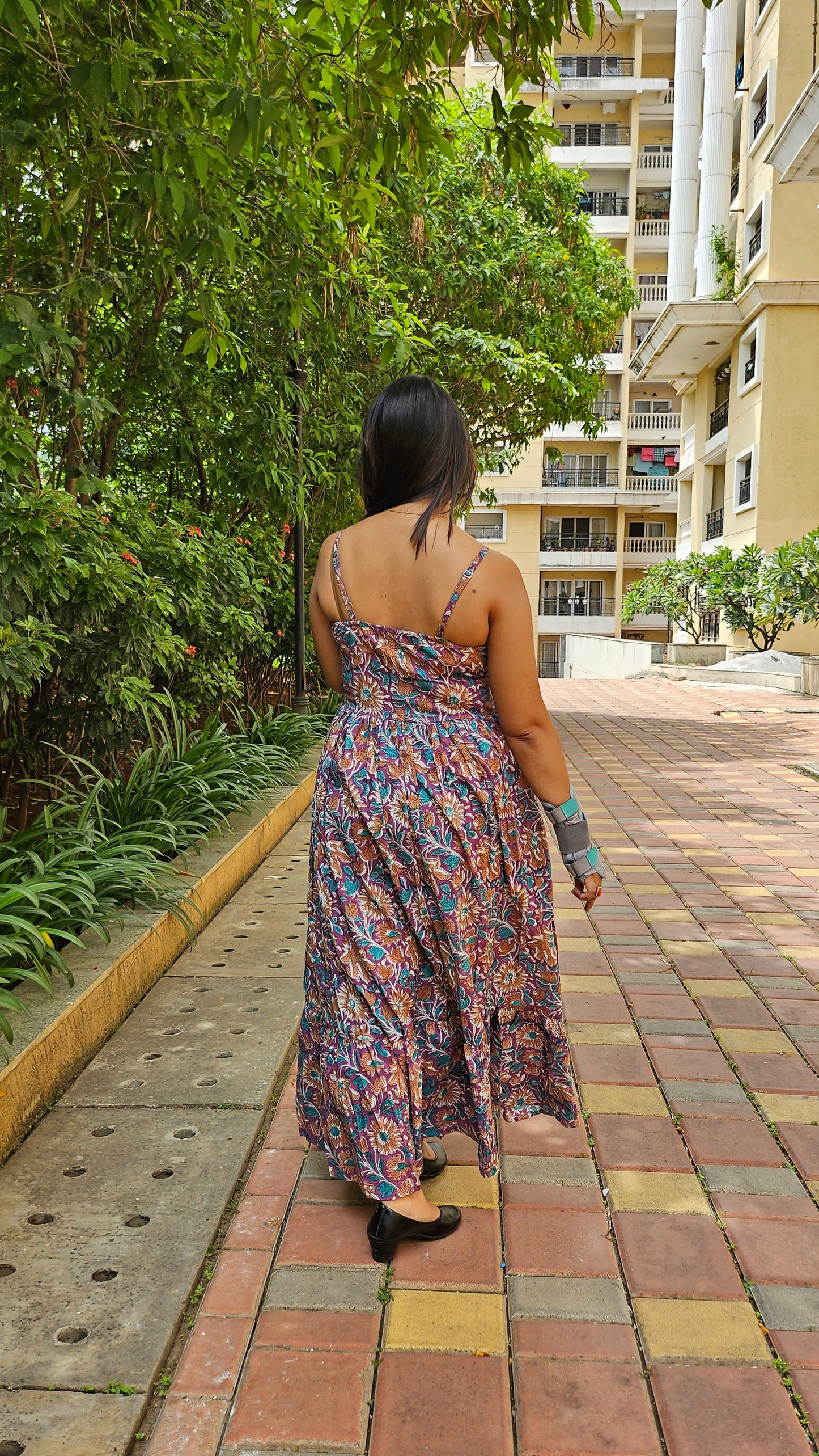 Kalamkari Sun Dress