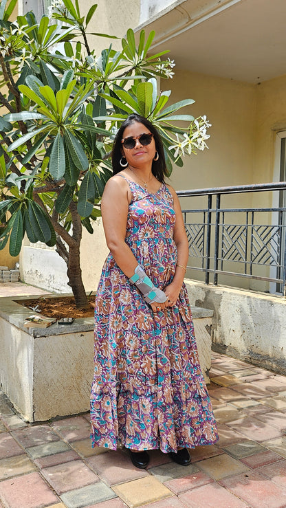 Kalamkari Sun Dress