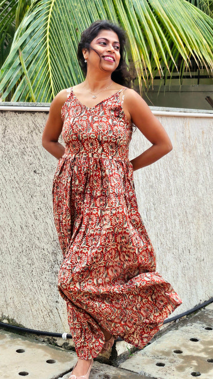 Kalamkari Sun Dress