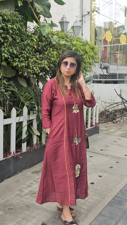 Gulmohar grace Long Dress