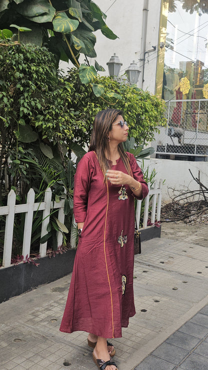 Gulmohar grace Long Dress