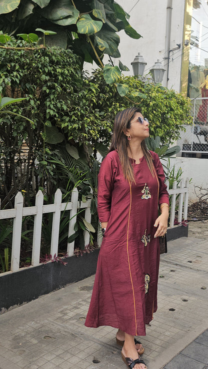 Gulmohar grace Long Dress