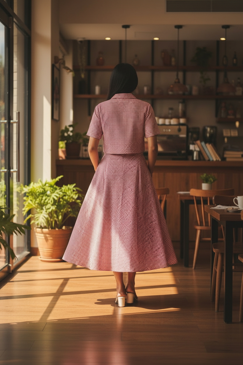 Orchard Gingham Co-ord set