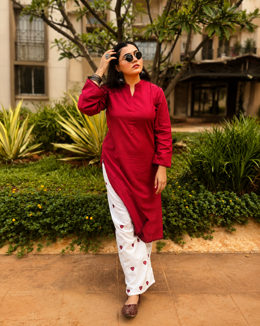 Heartloom kurta set