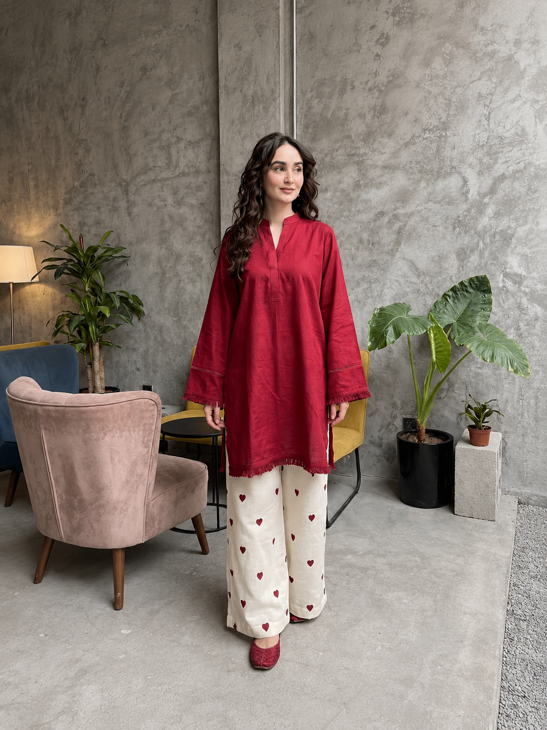 Heartloom kurta set