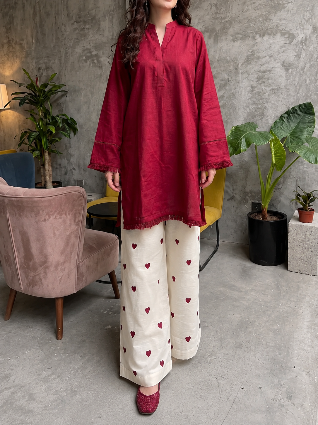 Heartloom kurta set