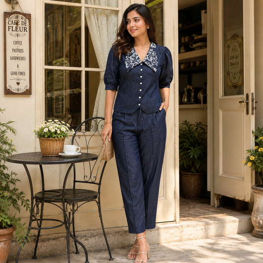 BLUE BELL DENIM CO-ORD SET