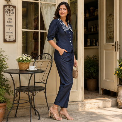BLUE BELL DENIM CO-ORD SET