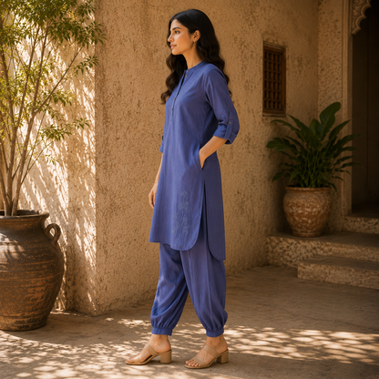 Blue Dusk Kurta Set