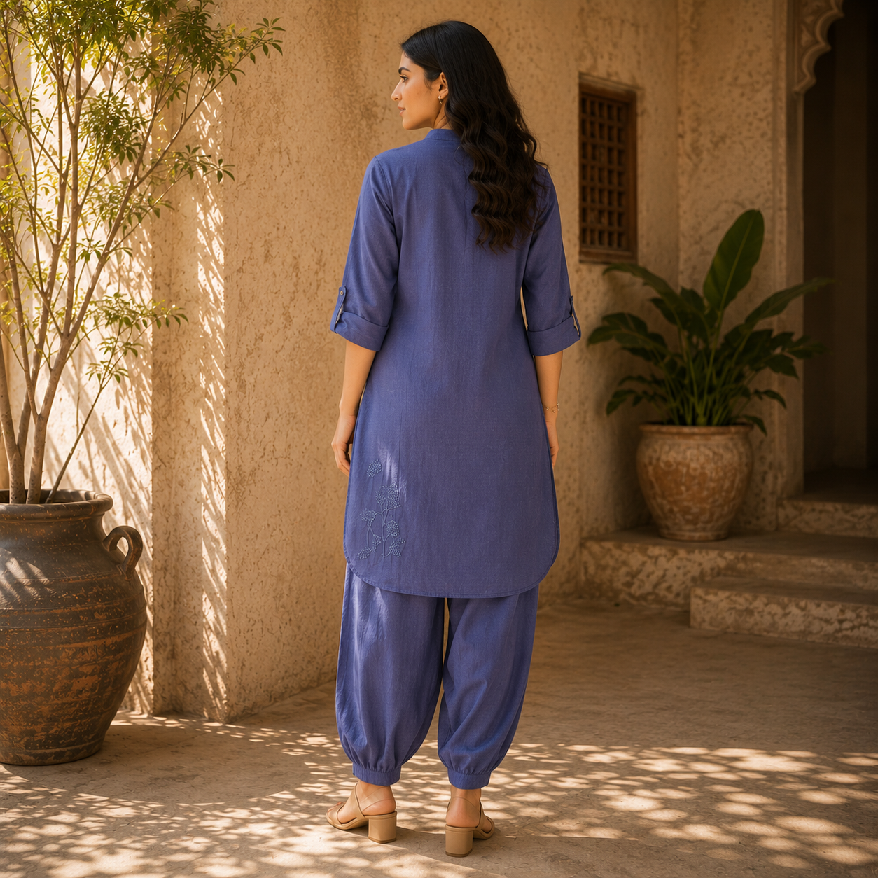 Blue Dusk Kurta Set