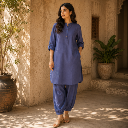 Blue Dusk Kurta Set