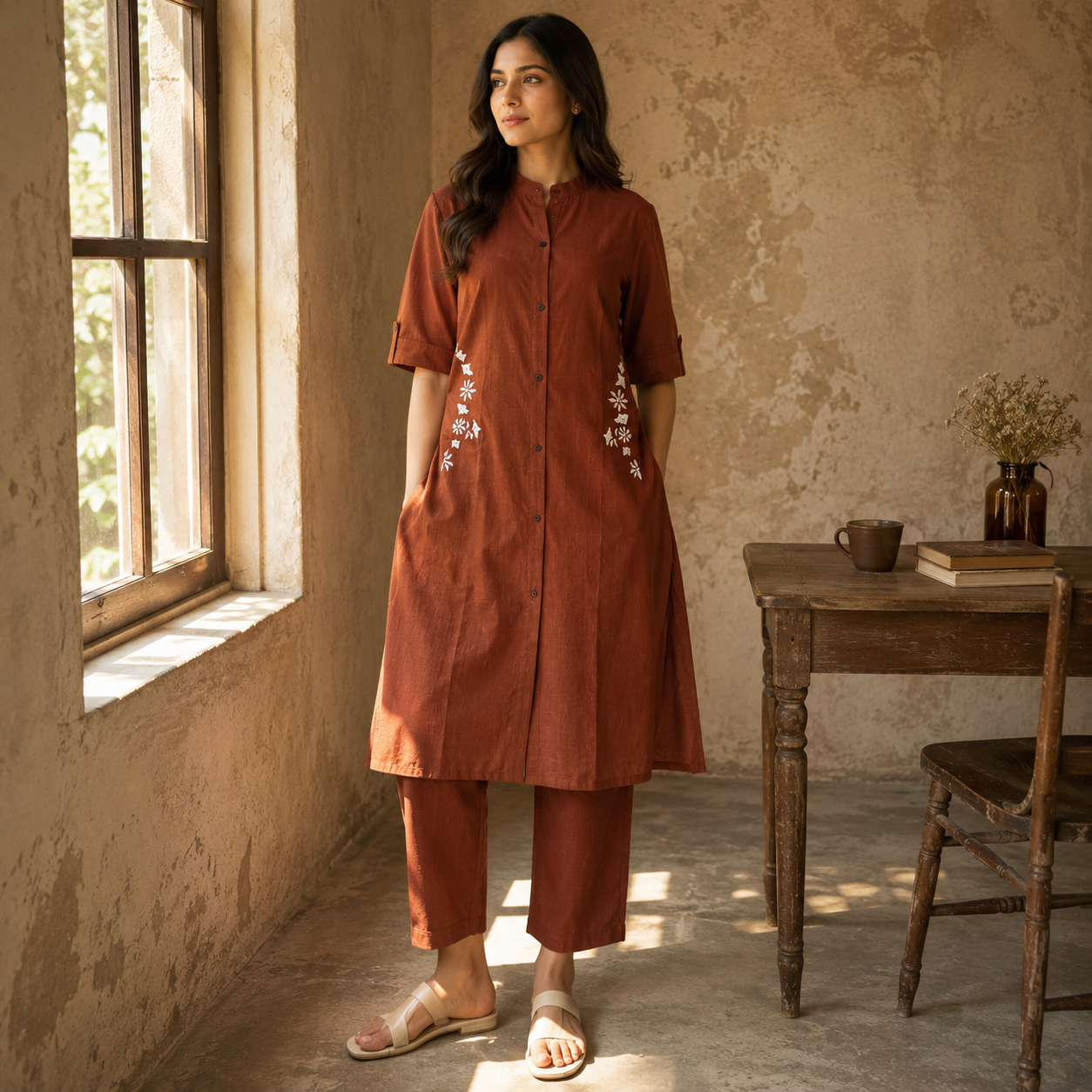 Mitti Bloom Kurta Set