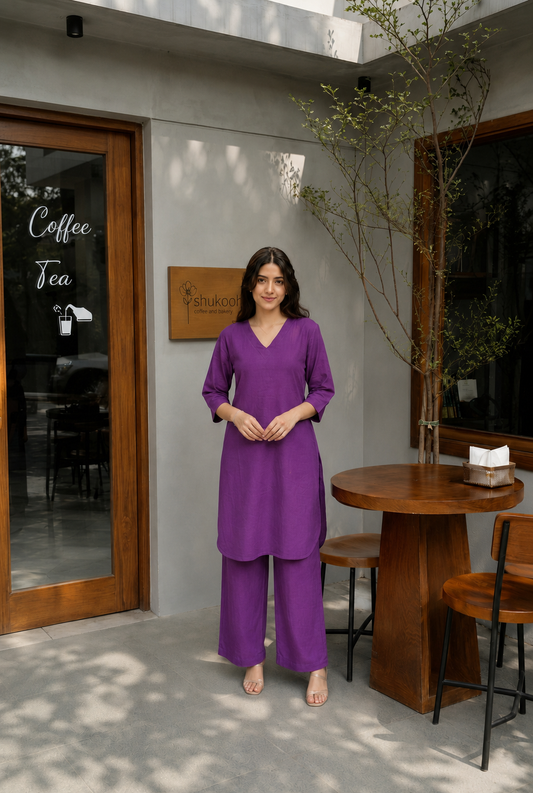 The Everyday Plum Co-ord Set