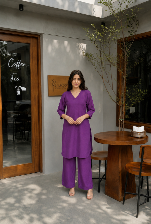 The Everyday Plum Co-ord Set