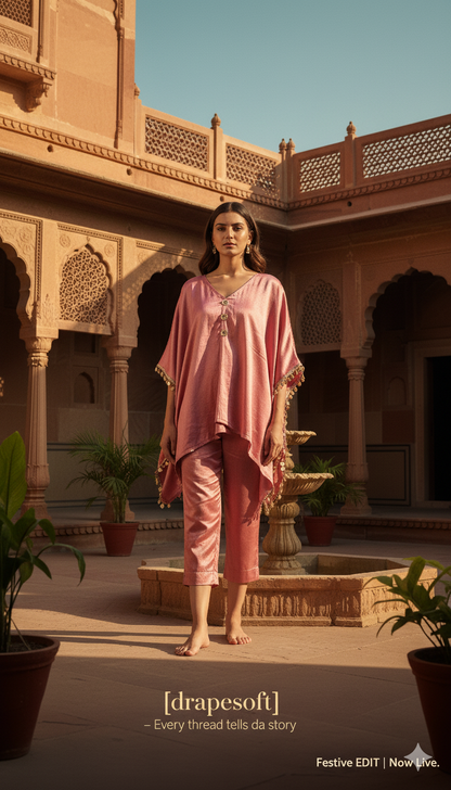 GAJI ROYALE KAFTAN CO-ORD SET