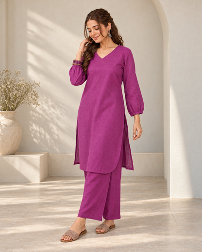 The Everyday Plum Co-ord Set