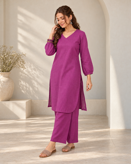 The Everyday Plum Co-ord Set