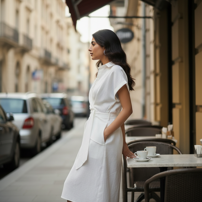 Urban Pearl Shirt Dress