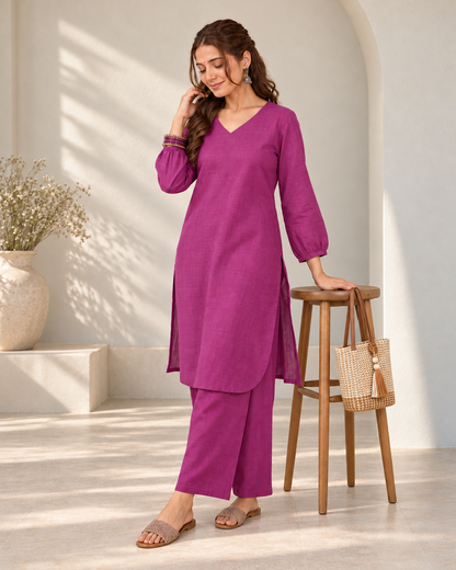 The Everyday Plum Co-ord Set
