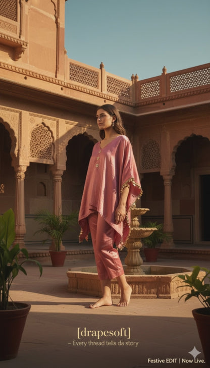 GAJI ROYALE KAFTAN CO-ORD SET