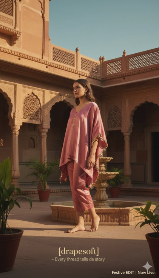 GAJI ROYALE KAFTAN CO-ORD SET